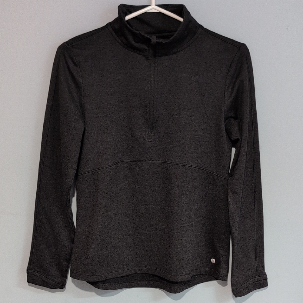 Layers 8 Quick Dry Black Long Sleeve Pullover